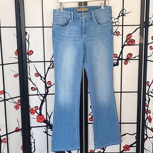 Seven7 Rhinestone Flare Jeans 